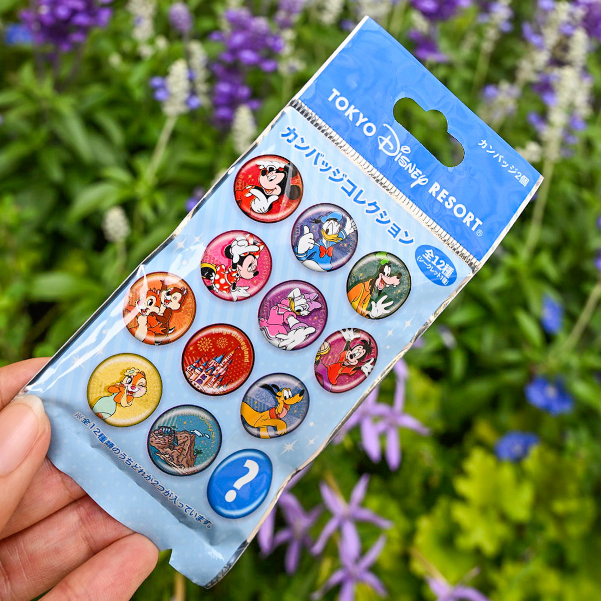 ミッキー&フレンズ」12種がランダムであたる！東京ディズニーランド