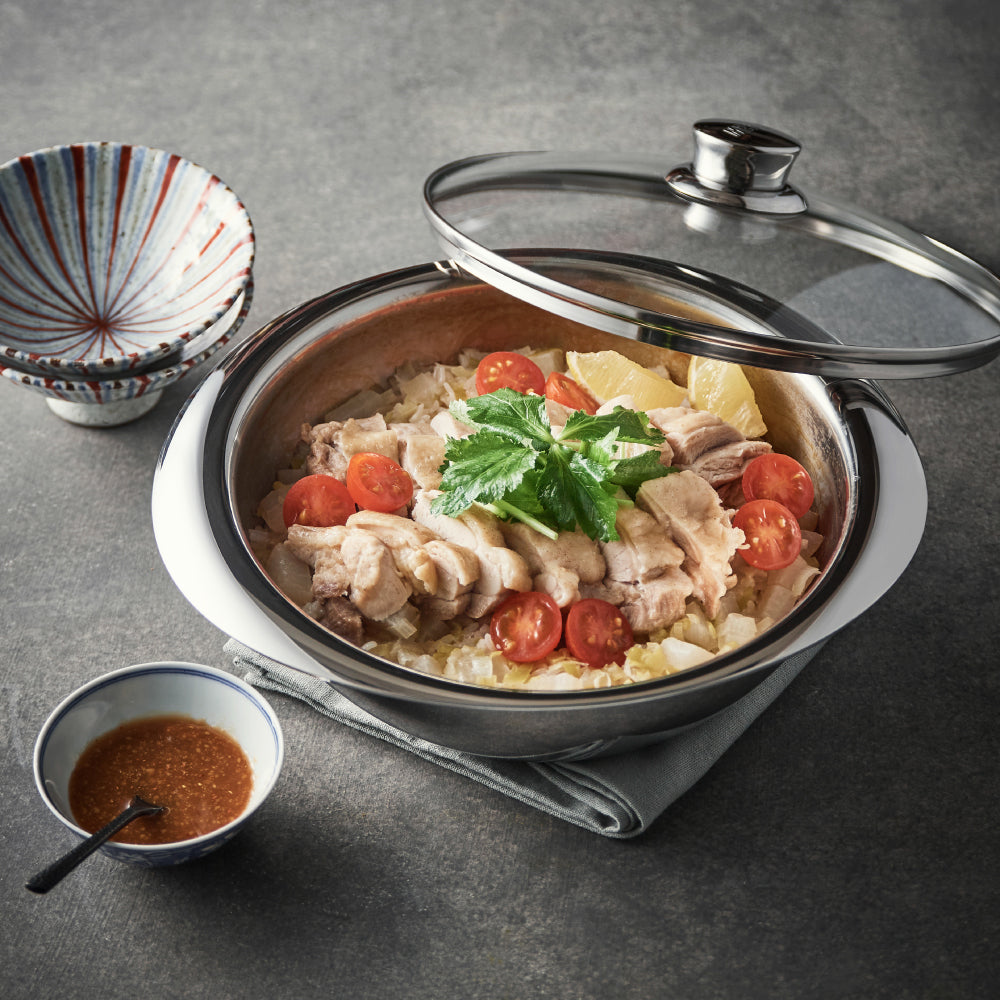 マイヤー NEW PAN 24cm ガラス蓋付き – MEYER | マイヤージャパン