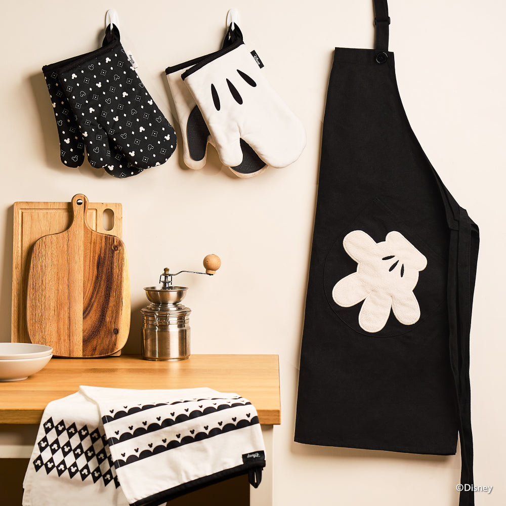 2pcs oven glove set (white versin) ミッキーハンドミトン2ピース