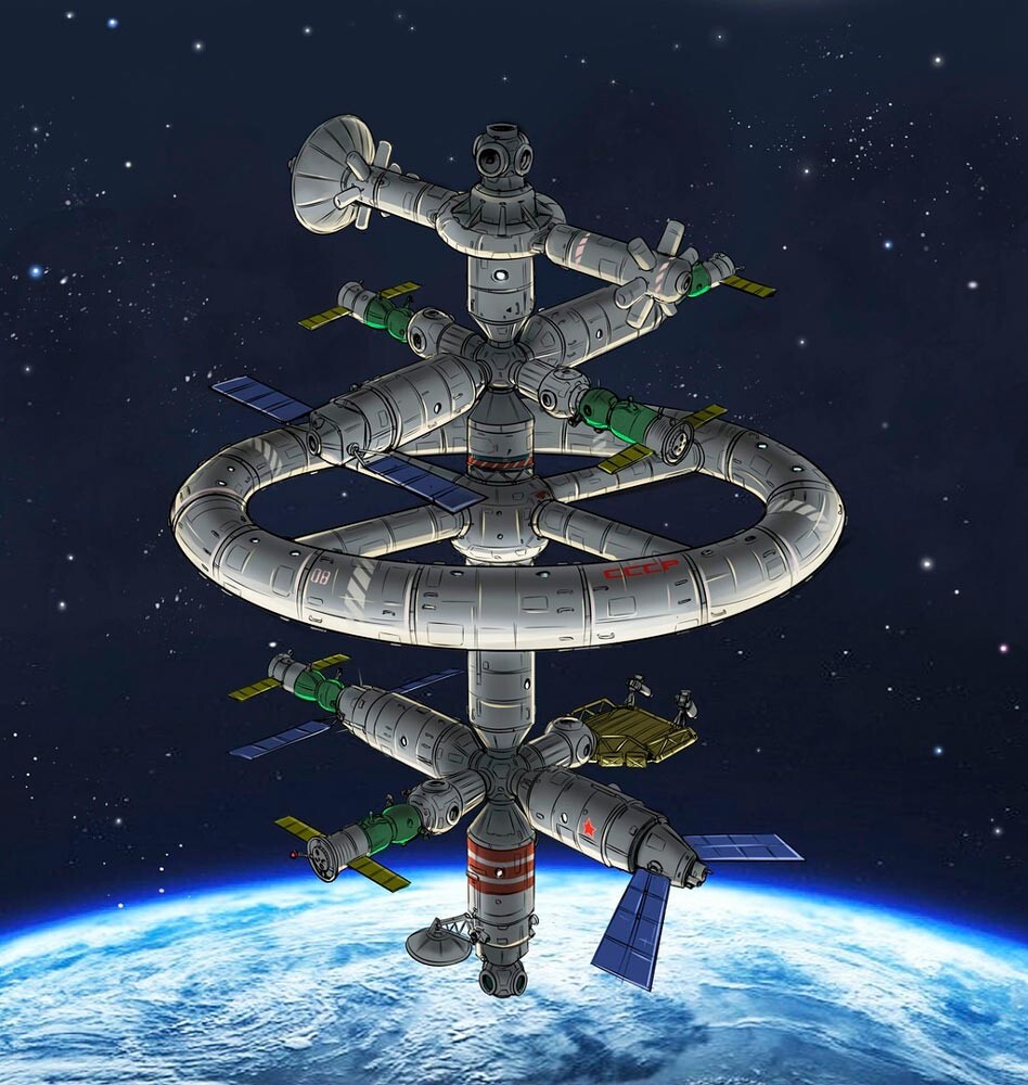 仮想のソ連の宇宙開発アート（写真特集） - ロシア・ビヨンド