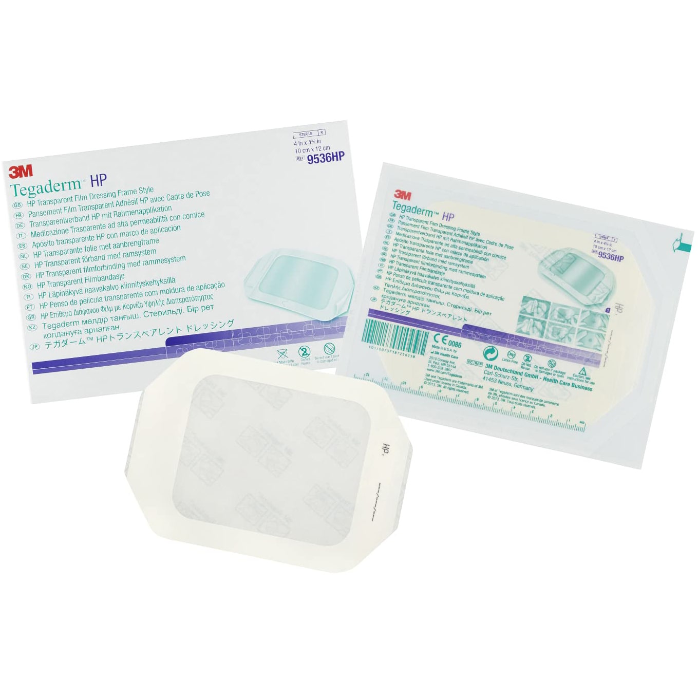 3M Tegaderm HP Transparent Film I.V. Dressing