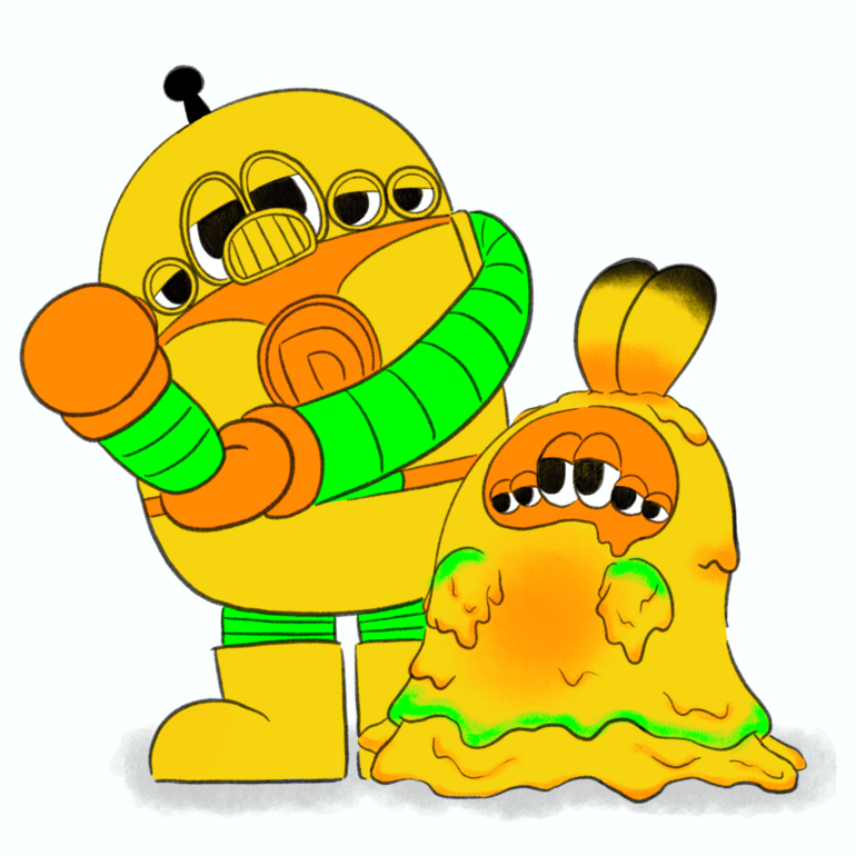 MOGWORK'sが創るソフビ第2弾 のっとりかいじゅう「パゴラ」ソフビ化