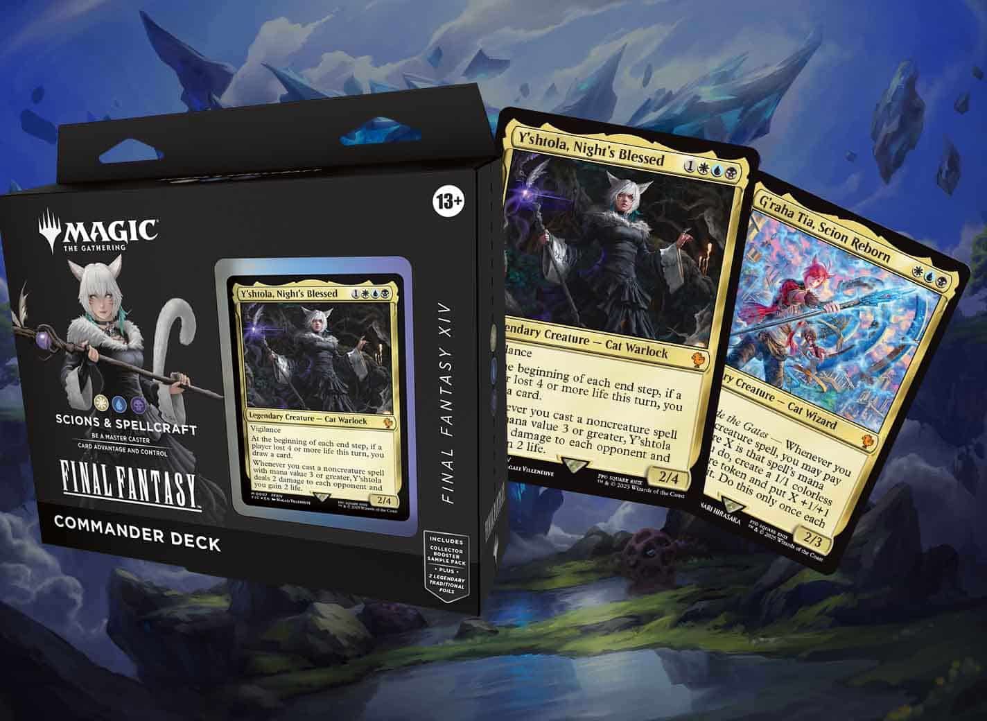 Scions & Spellcraft MTG—FINAL FANTASY Commander Precon Deck