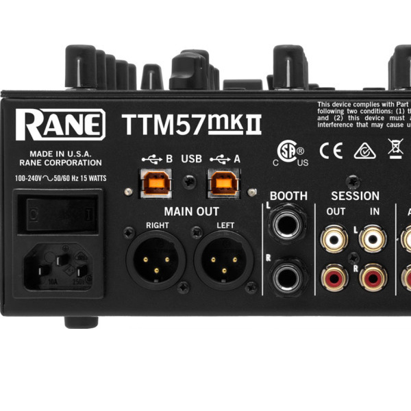 多くのDJから圧倒的な支持を得ているミキサー！！Rane/TTMシリーズのご