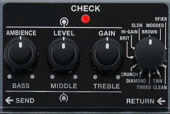 手のひらサイズ！アンプシミュレーターとキャビネットIR ローダーを