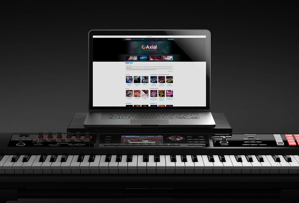 Roland】ワークステーション FAシリーズの76鍵盤モデル「 FA-07 」登場