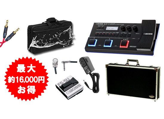最大約1万6千円お得！マルチエフェクター GT-1 買うならフレンズが断然