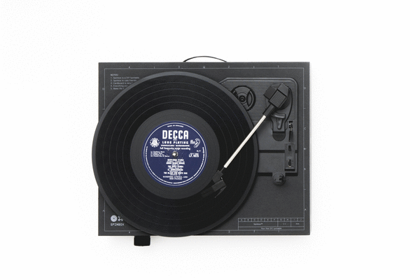 誰でも簡単組み立てできる！レコードプレイヤー”SPINBOX” のご紹介