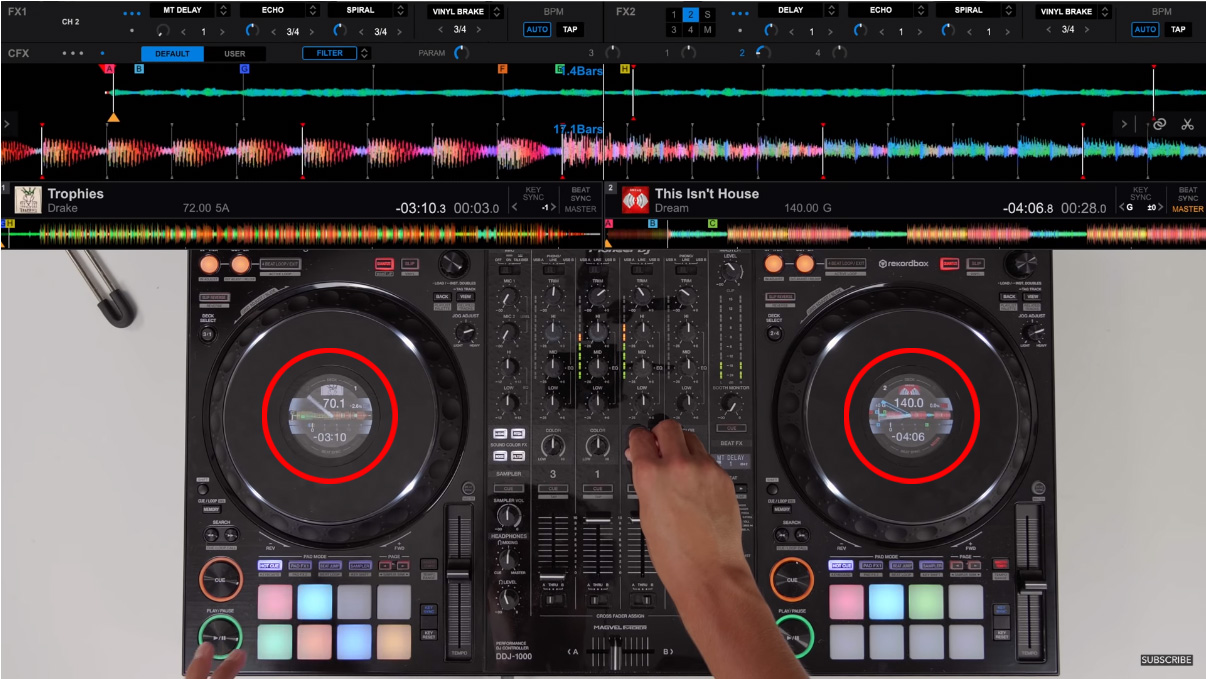 Pioneer / DDJ-1000】機能を活かしたミックステクで差をつけろ！ | DJ