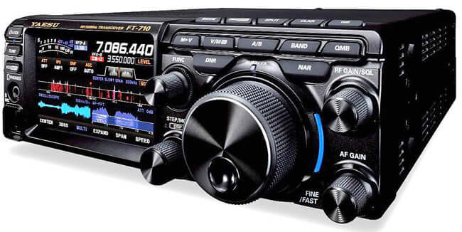 Yaesu FT-710 AESS with SP-40 Speaker – MHzOutdoor