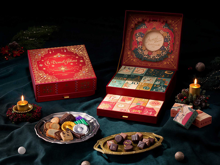 伊勢丹の通販】2025お菓子が入ったクリスマスのアドベント用カレンダー