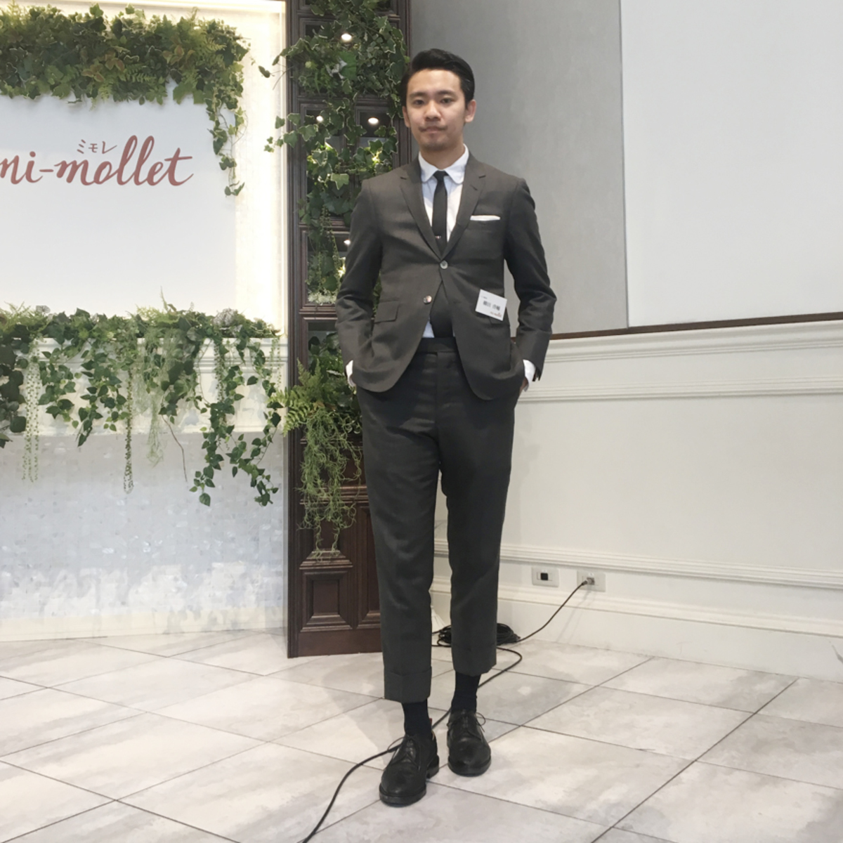 たまにしか着ないからこそ、スーツはトムブラウンの