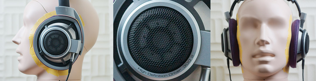SENNHEISER HD800のイヤーパッドを修理する場合：スーパーストレッチ
