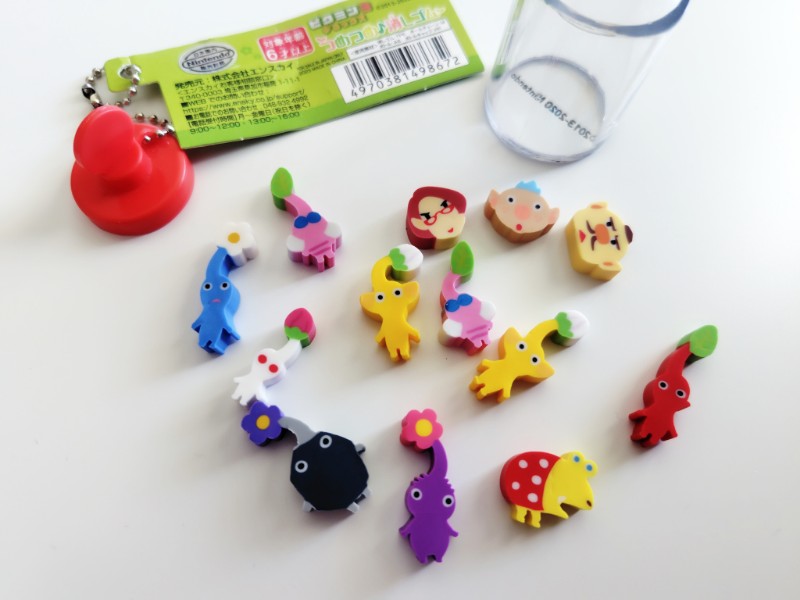 ピクミン3 デラックス つめつめ消しゴムの楽しみ方とは | mimoiroblog