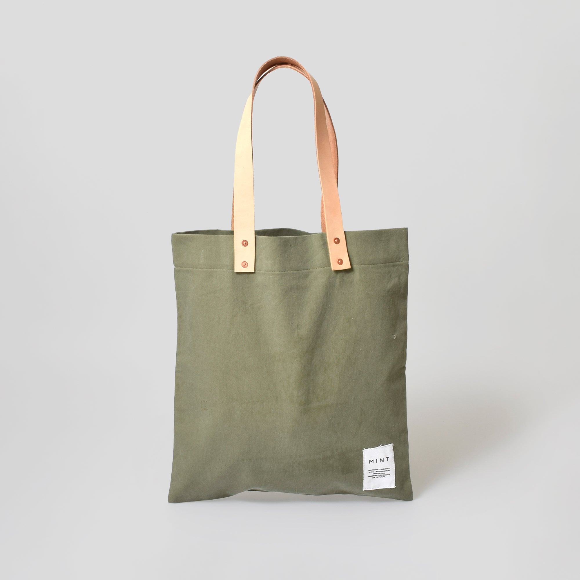 HANDY ミリタリー トートバッグ / MINT Upcycled