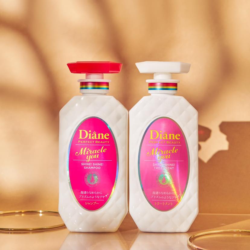 Bộ Dầu Gội Xả Diane Miracle You Shine Shine 450ml - Mint Cosmetics