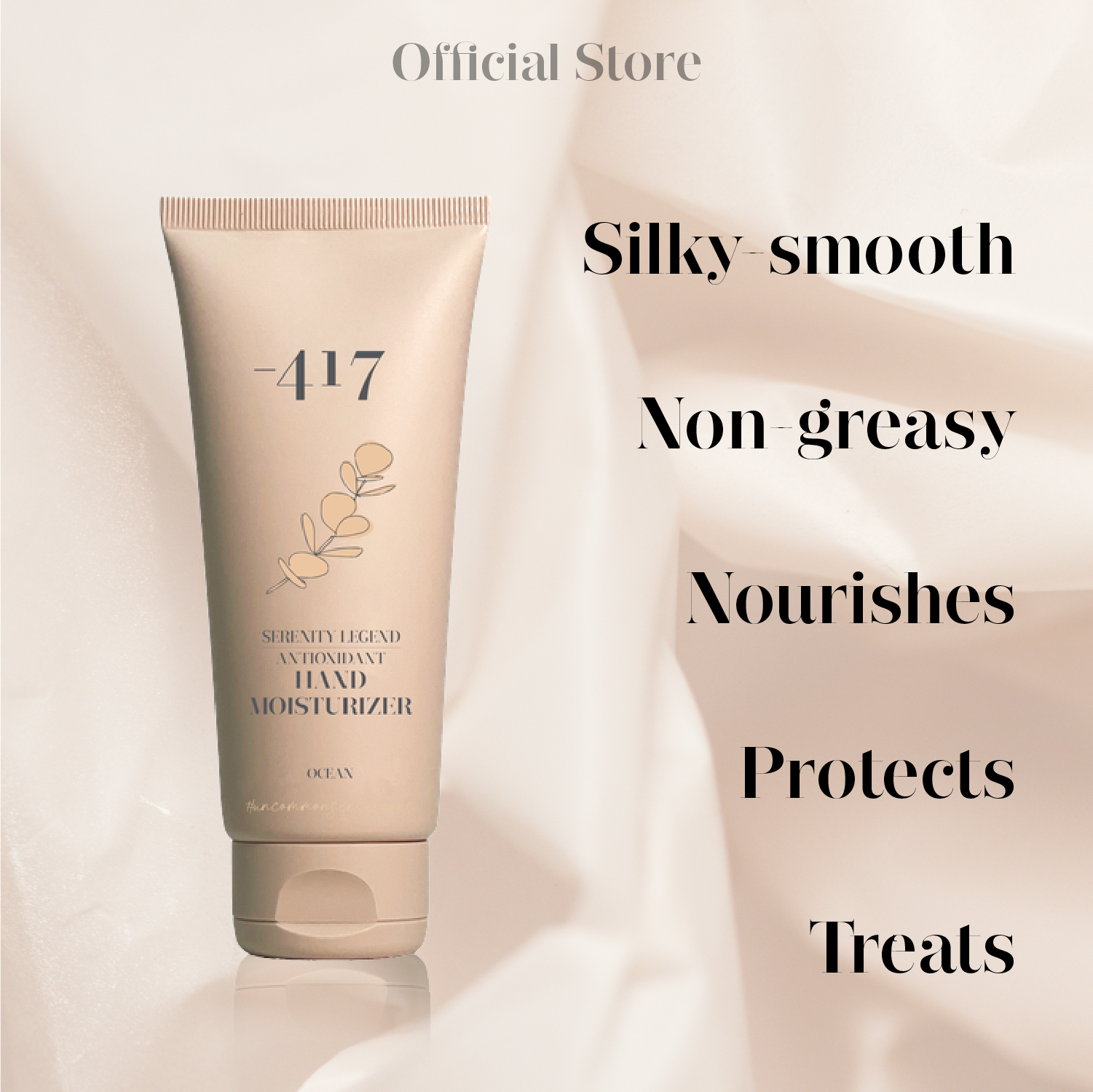 Anti-Oxidant Hand Moisturizer - Ocean | Natural Skin Care | 417