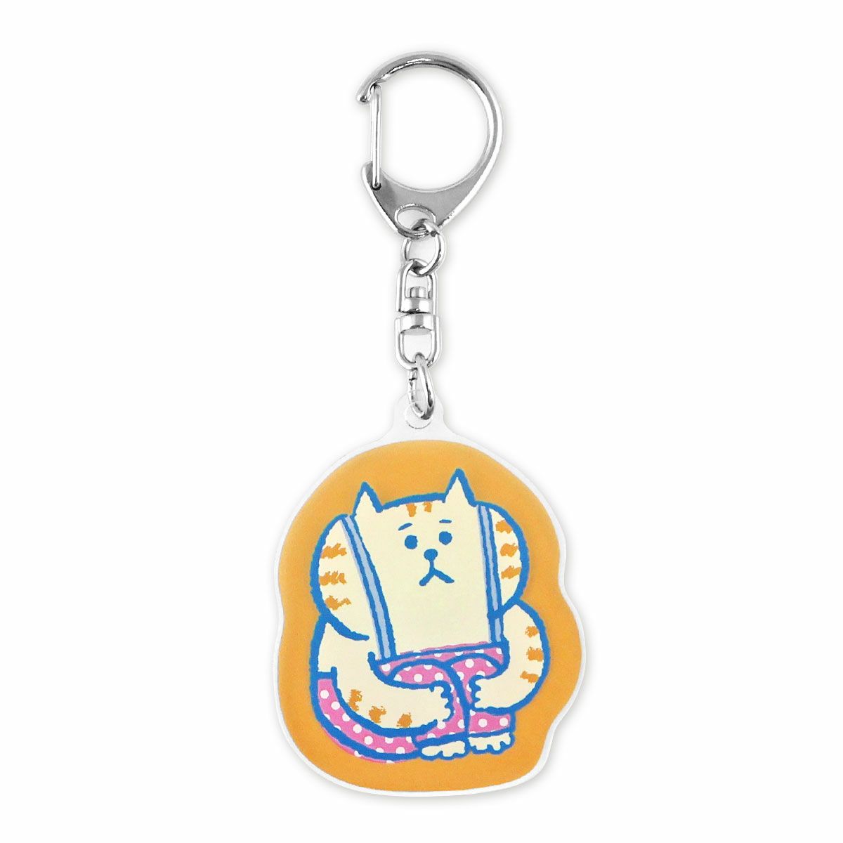 オンラインストア＆催事限定 アクリルキーホルダー ごろごろにゃんすけ