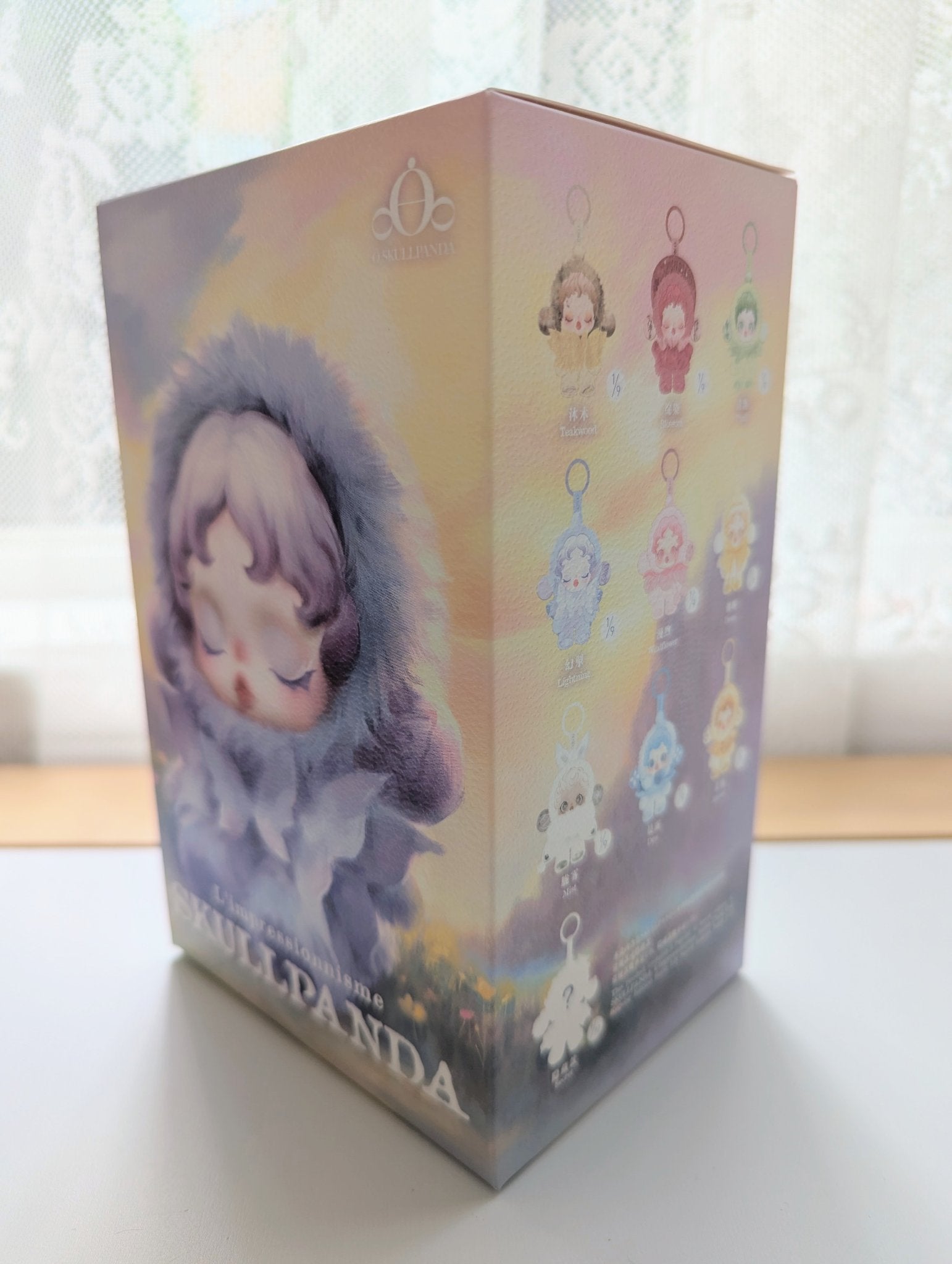 Skullpanda L'impressionnisme Vinyl Face Plush Pendant Blind Box
