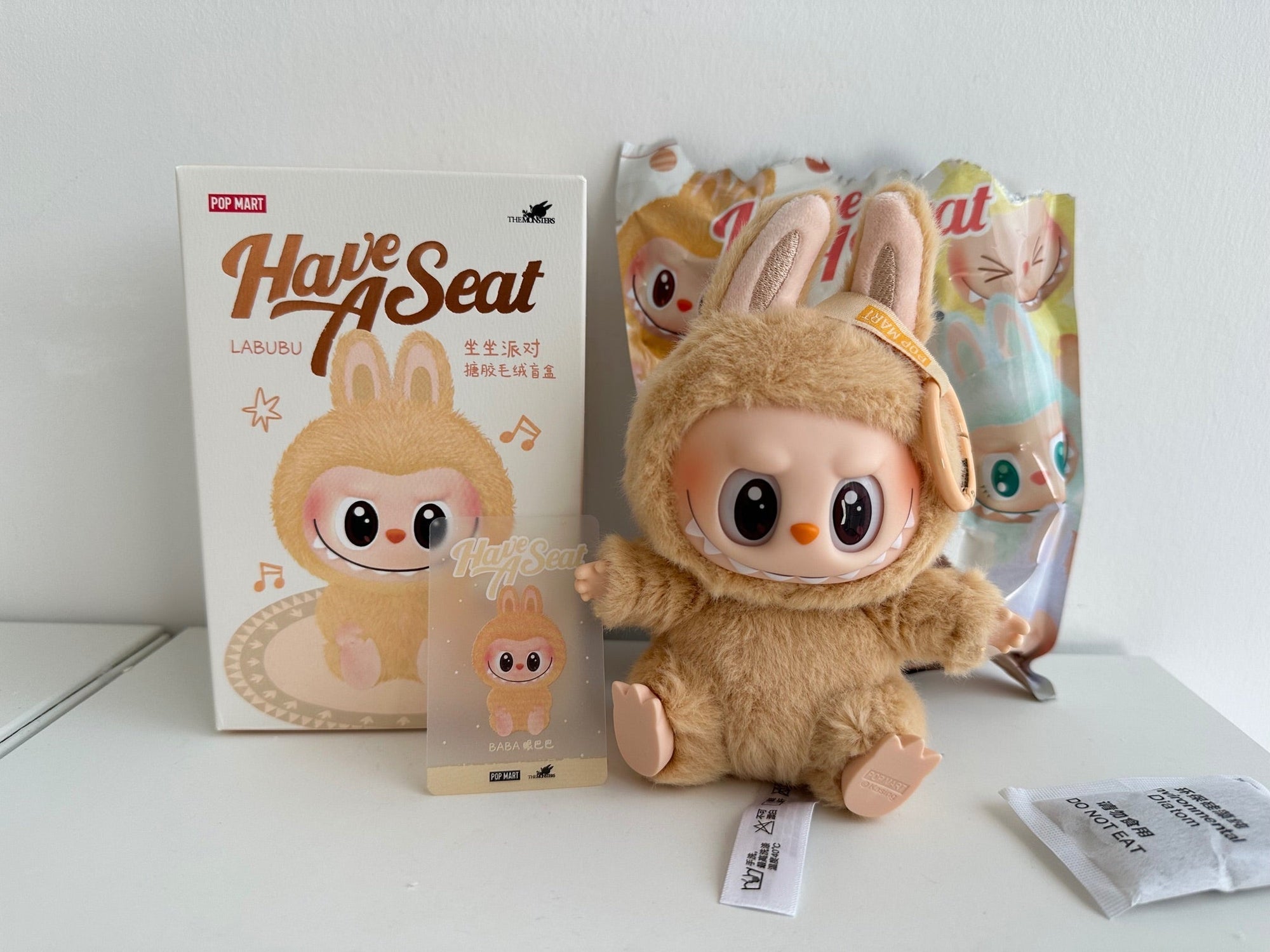 BABA - LABUBU The Monsters Macaron Have a seat limited 2nd