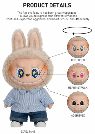 The Monsters Flip with Me Labubu Figure by POP MART - Mindzai Toy Shop