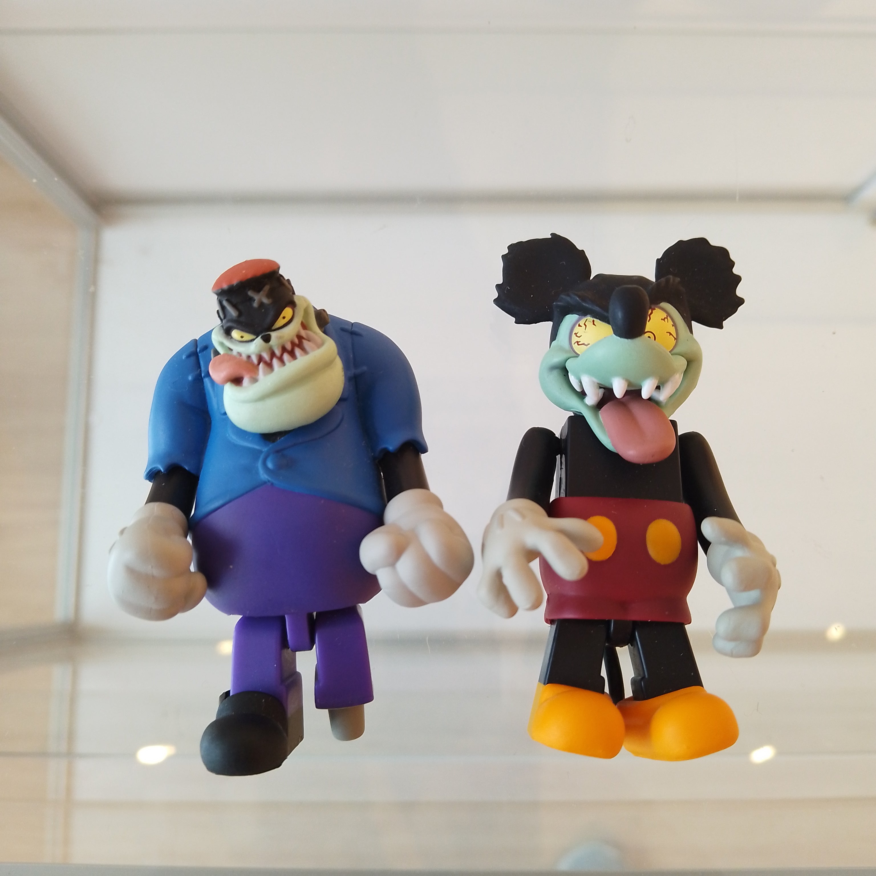 Runaway Brain Mickey Mouse & Julius - 100% Kubrick Set by Medicom