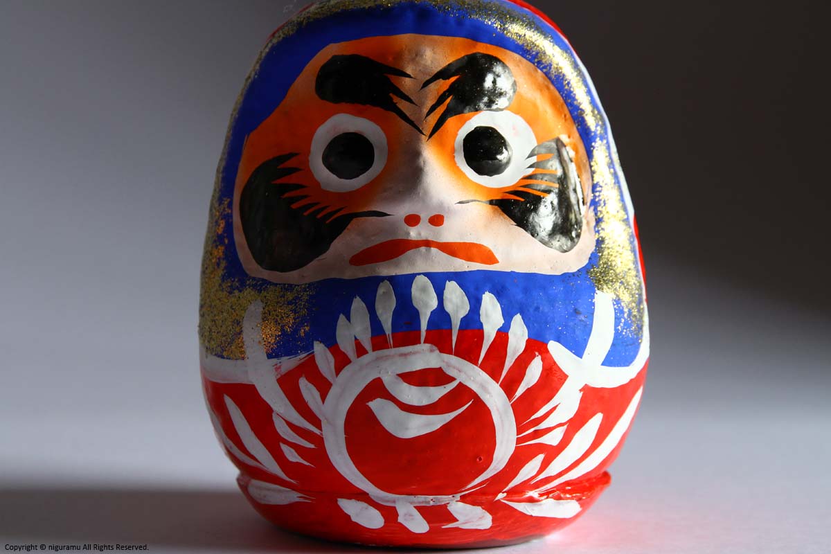 松川だるま 3寸 | 民藝朋友