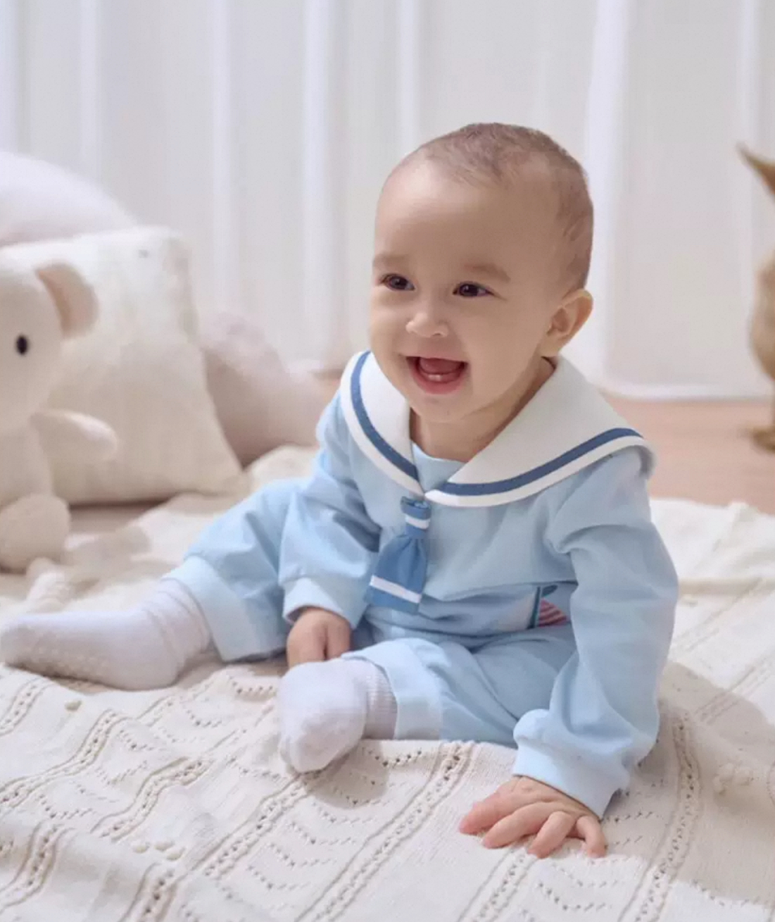 mini closet / セーラーデザインロンパース DB1250673