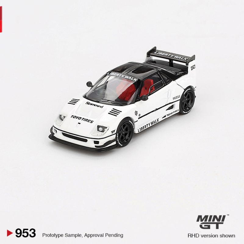 MINI GT Mazda AZ-1 Liberty Walk LB40 White 2024 Tokyo Auto Salon
