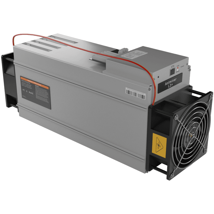 Bitmain Antminer L3+ (600Mh/s) Realtime Profit, Specs & Cost