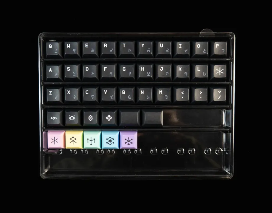 左右分割キーボード】Gravity36、2025年2月9日発売開始！片手でも両手