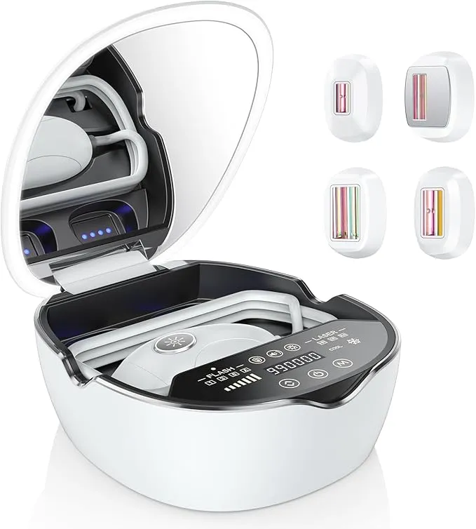 YUNDOO - 脱毛器 フラッシュ式 IPL技術 光美容器 家庭用脱毛器 メンズ