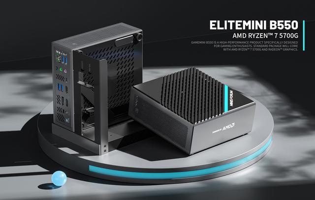 Minisforum Launches The EliteMini B550 Mini PC With Ryzen 7 5700G