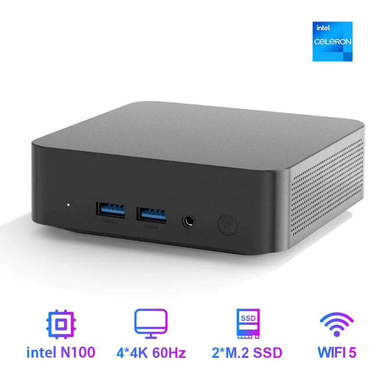 chatreey T9 Mini PC Intel Alder Lake N100 Full Function Type-C 4K