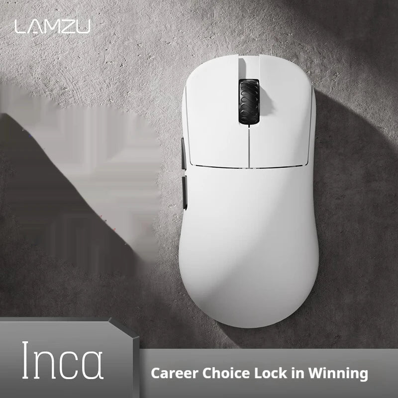 LAMZU INCA Gaming Mouse Wireless 8k Polling Rate Pixart 3950