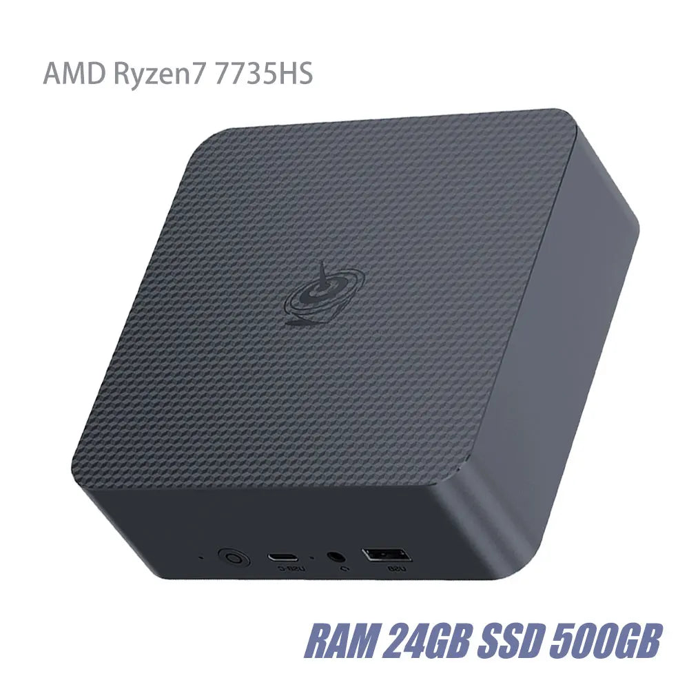 Beelink EQR6 AI Mini Pc AMD Ryzen7 7735HS Ryzen9 6900HX 24G DDR5