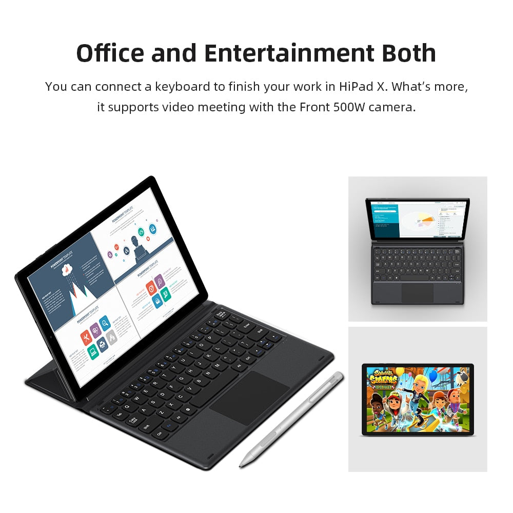 CHUWI HiPad X 10.1 Inch Android 10 Tablet PC MTK Octa Core LPDDR4X