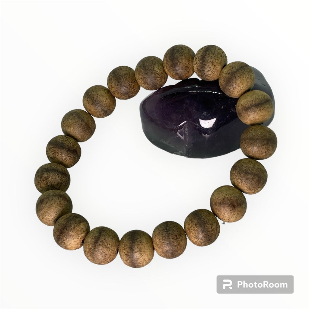 身延山 紫雲堂】 腕輪数珠 香木 最高級 沈香 ブレスレット 12㍉ 希少