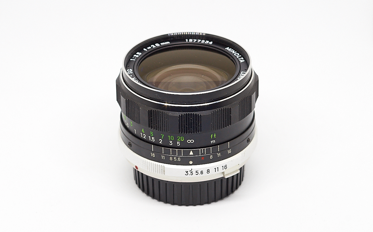Minolta MC Rokkor SG 28mm 1:3.5 tests and review- Lens QA Works