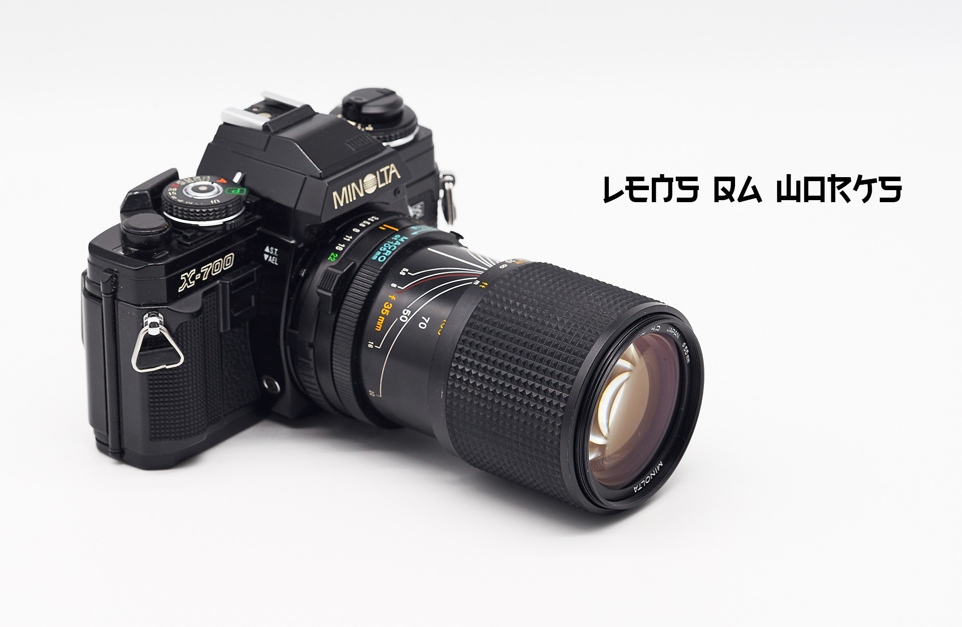 Minolta MD 35-105mm 1:3.5-4.5 Zoom 14el 12gr - Lens QA Works