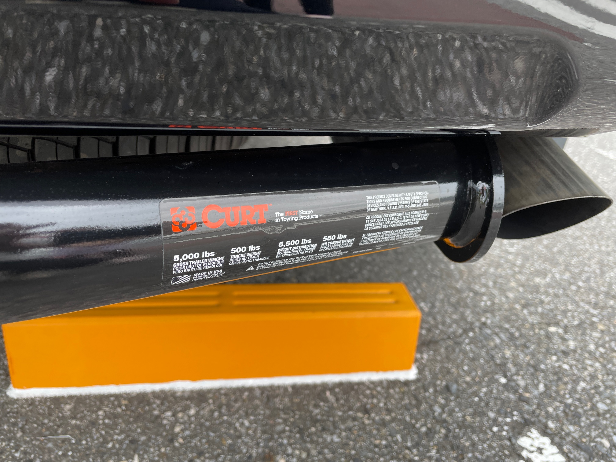 150ランドクルーザープラド】CURT（カート）のヒッチメンバー取り付け