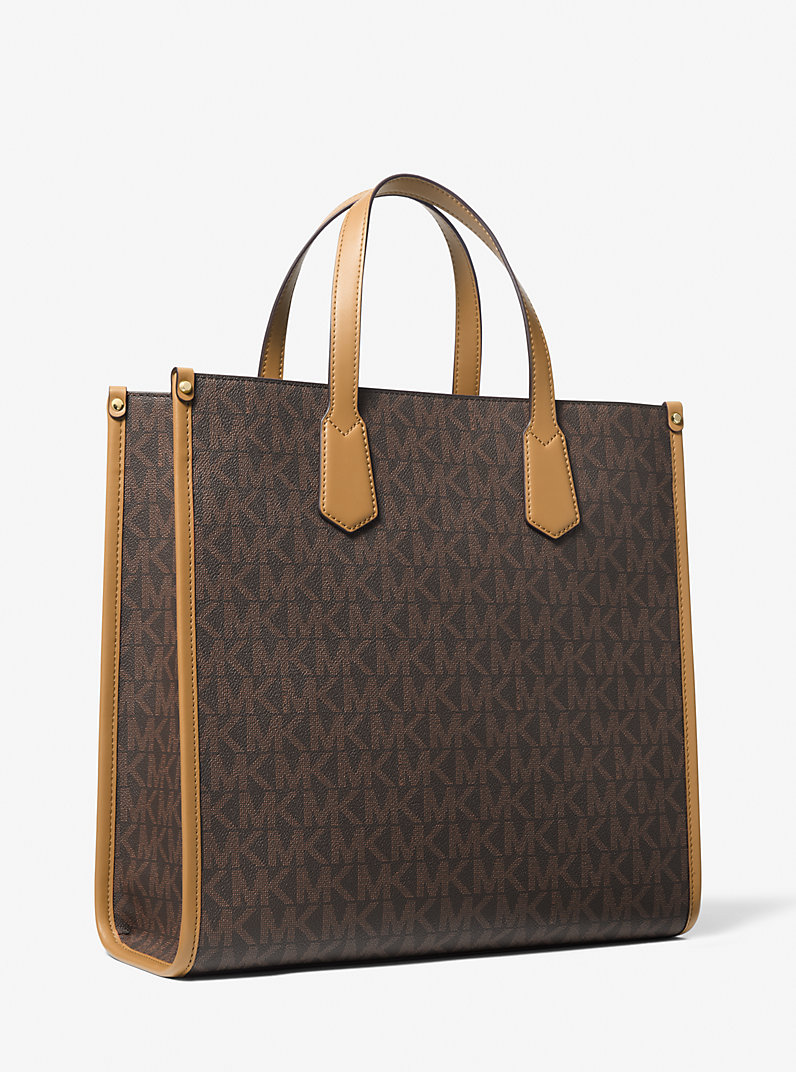 Maple Large Signature Logo Tote Bag in PALE PEANUT - Sale