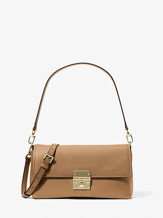 Addie Medium Leather Convertible Shoulder Bag | Michael Kors [US]