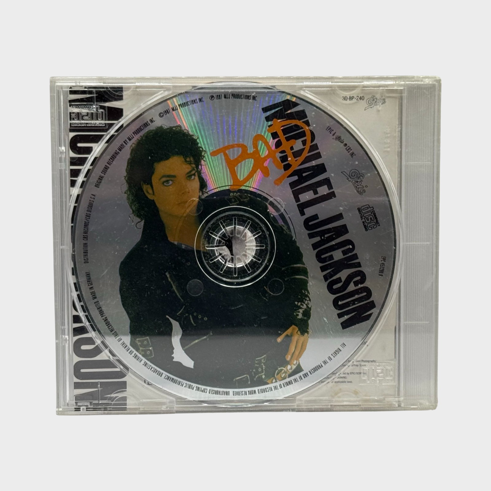 Michael Jackson 'BAD' Picture CD (Japan) – Michael Jackson Market
