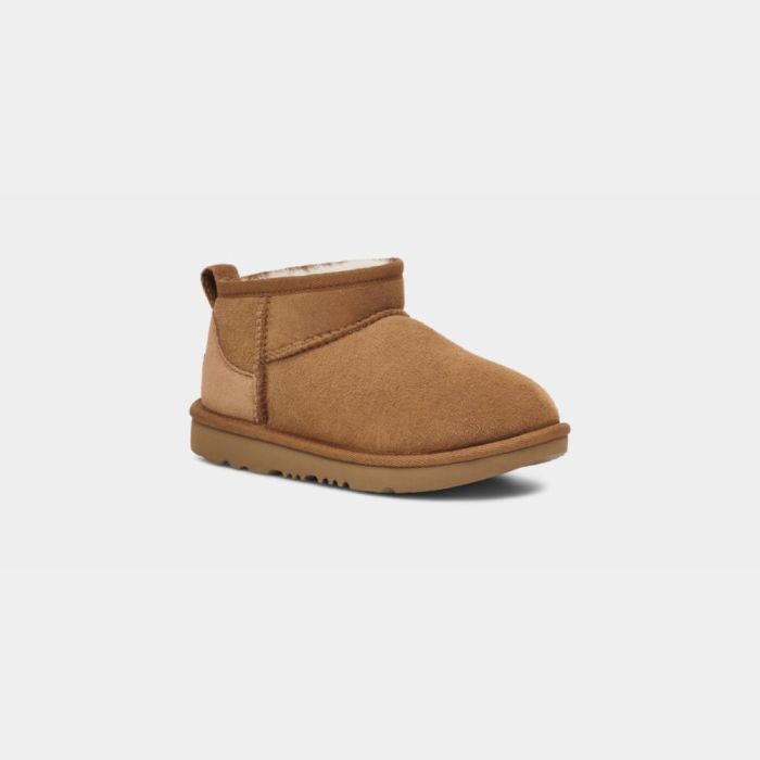 Buy Kids' Ugg Classic Ultra Mini Chestnut | Michelson's Shoes