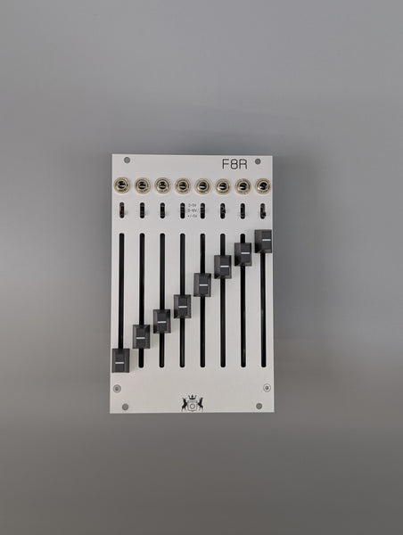 F8R 8 Channel Fader Bank with CV, I2C, and MIDI – Michigan Synth Works