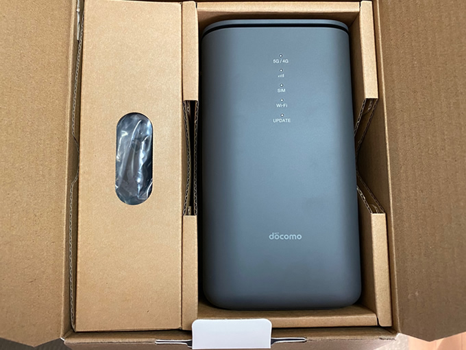 ドコモ home 5Gの初期設定を解説