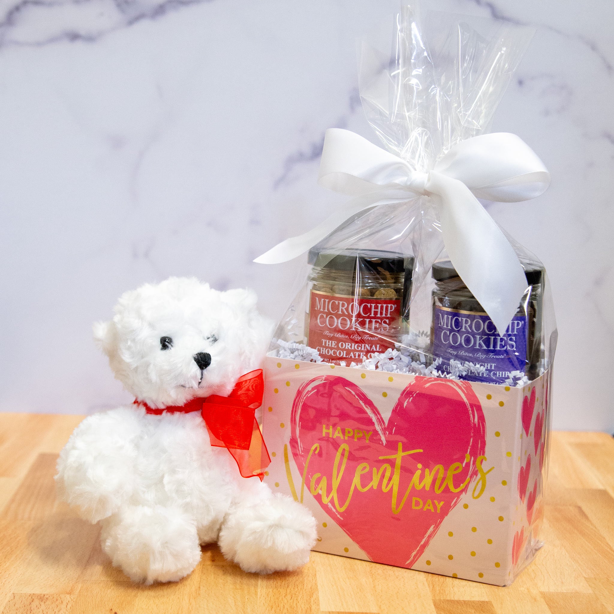 Duo Jar Midnight Valentine's Gift Box with Bear – Microchip Cookies