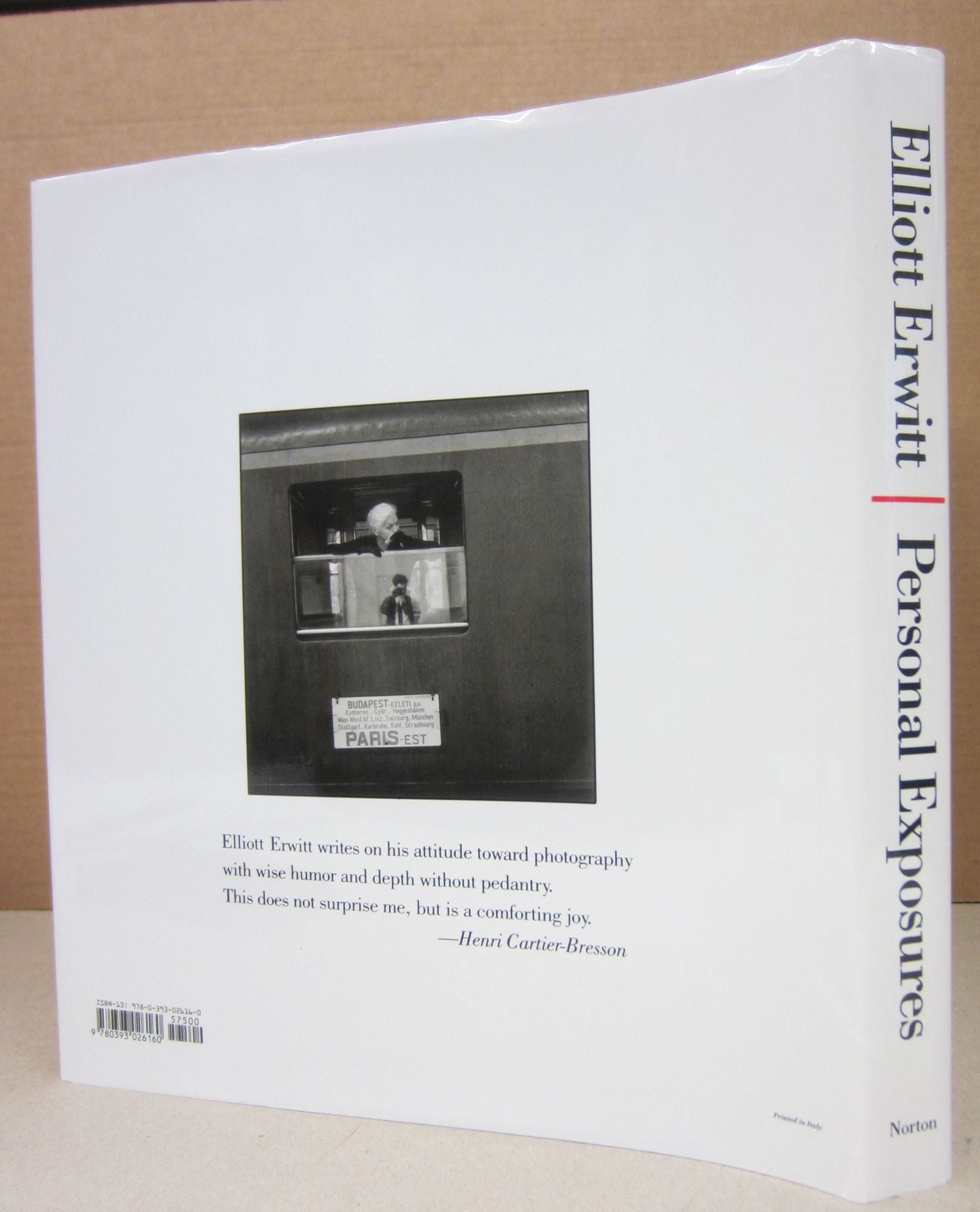 Elliott Erwitt: Personal Exposures | Elliott Erwitt | First edition