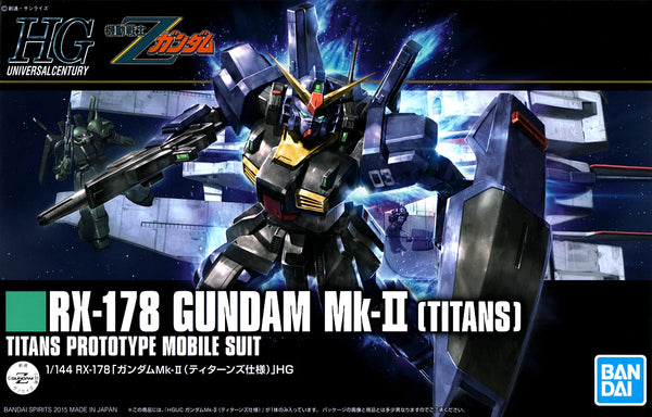 HGUC 1/144 Gundam Mk-II (Titans) Model Kit #194 – Midwest Hobby